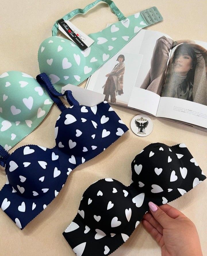 Cute kitty bras set