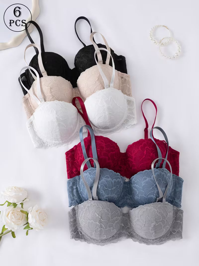Comfortable single paded bras sets