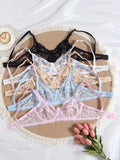 Sexy floral bras sets