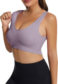 Women's Plus Bra Wrap No Rim Push Up Tube Top Yoga Fitness Sports S-5113258