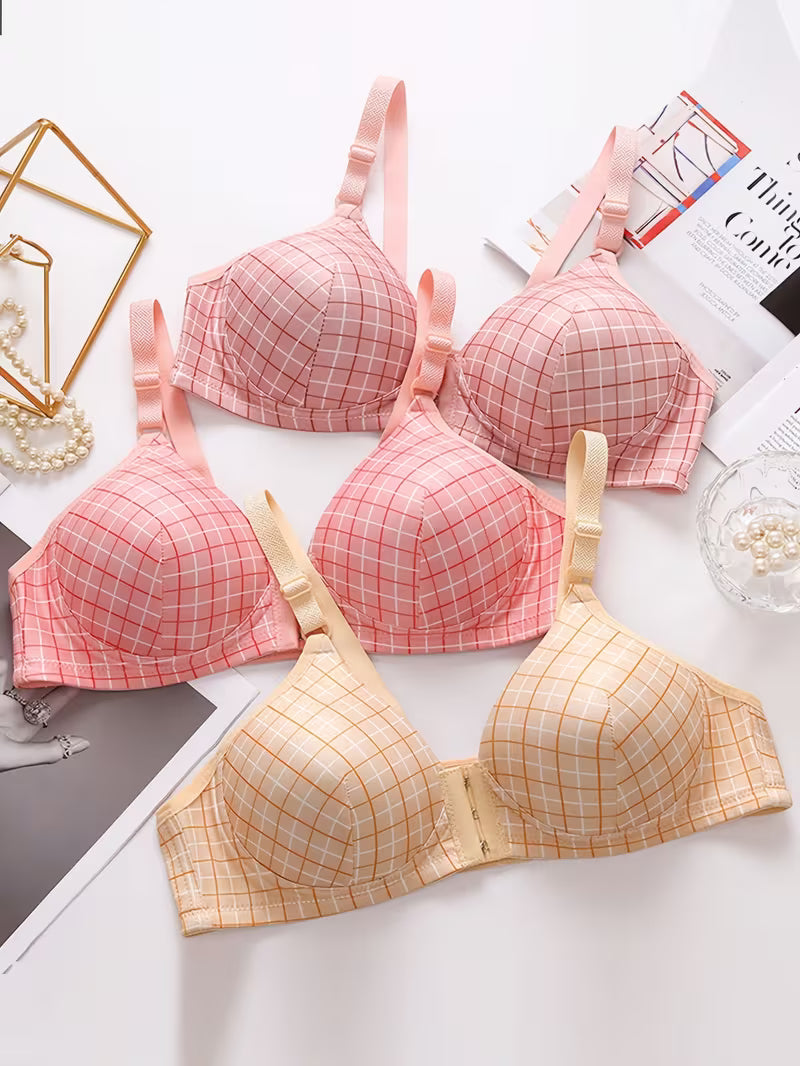 Free front button bras set