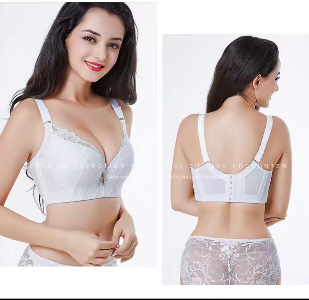Intimate Anti-Gravity Push-Up Bra 6-Hooks Zero Bounce Bra