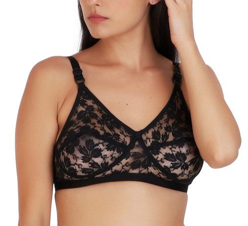 Net breathable bra