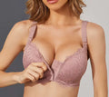 Front button open bra