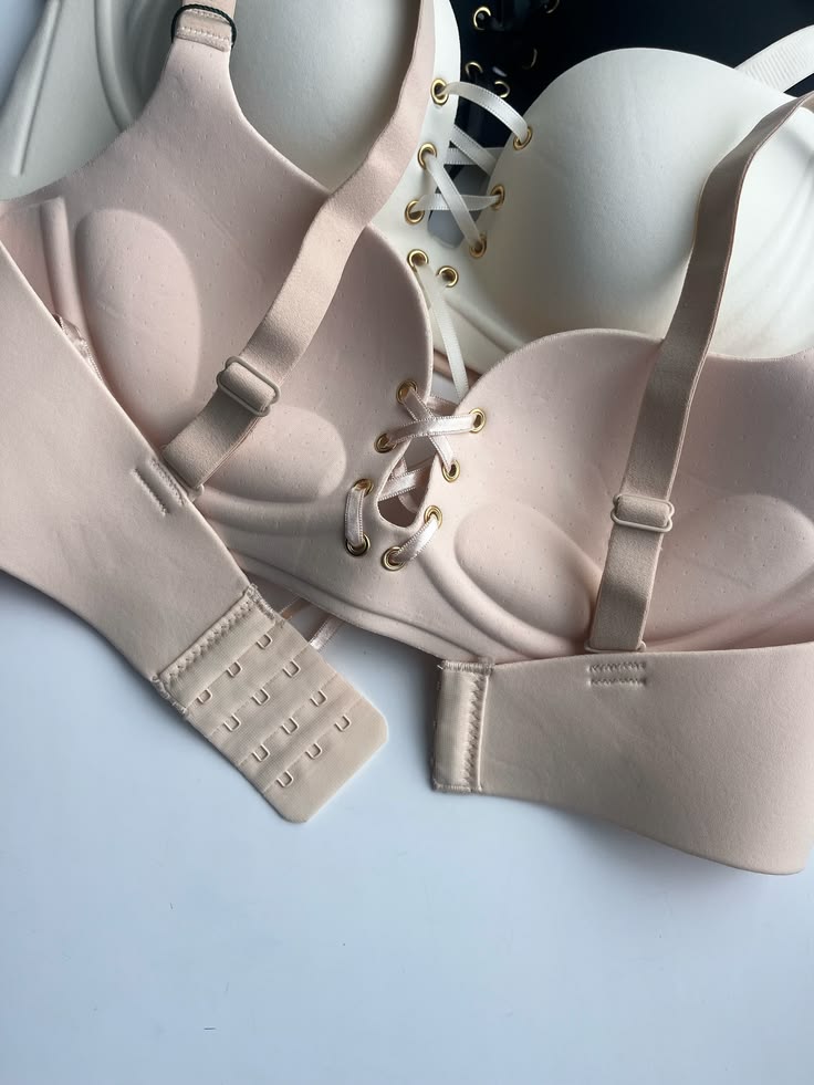 Front stripes bras set