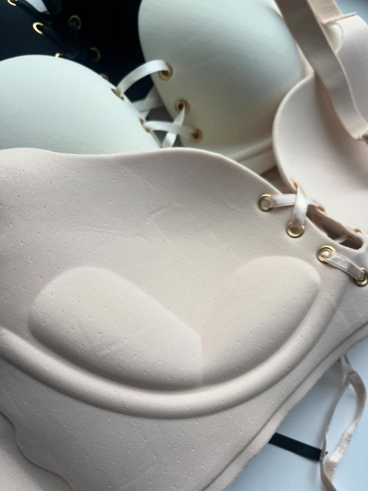 Front stripes bras set