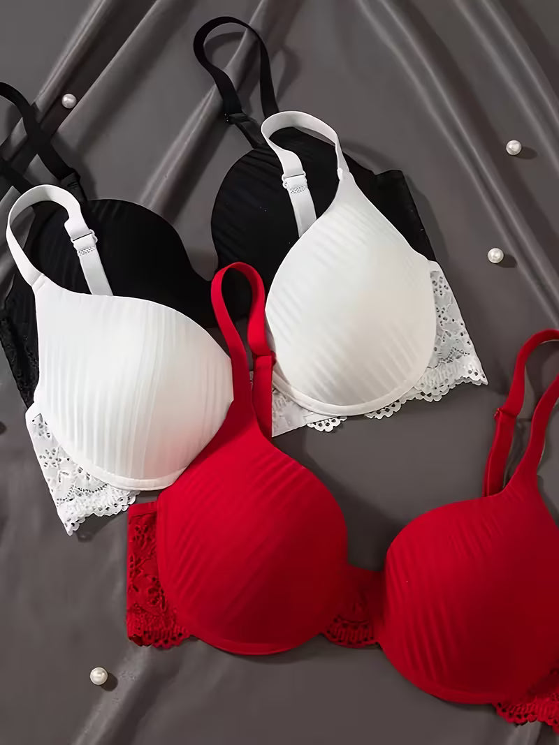 Comfortable single paded bras sets
