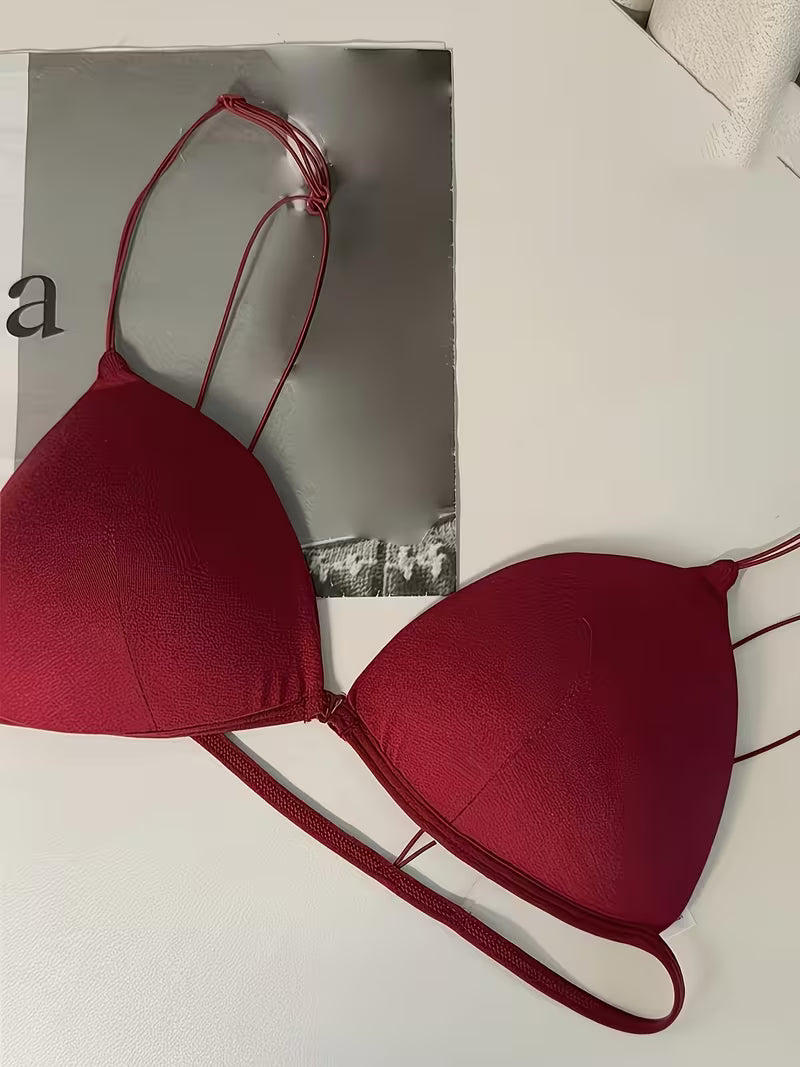 Stylish thin bras set